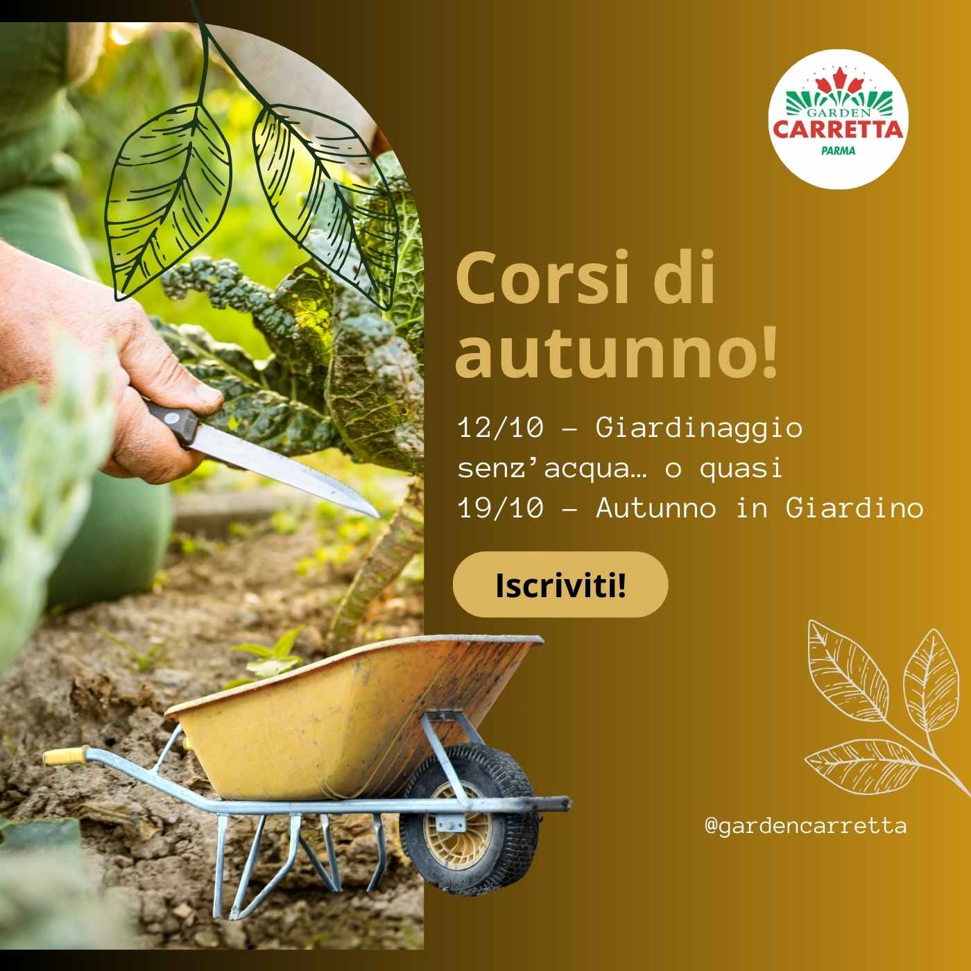 Corsi autunnali di Giardinaggio